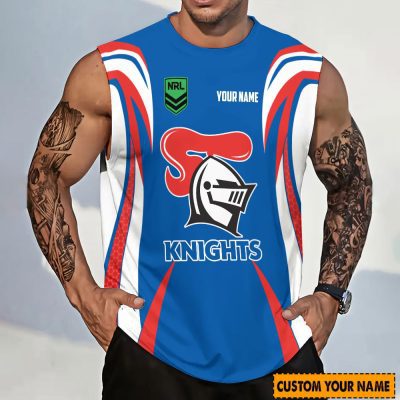 Newcastle Knights Personalized Tank Top Gift For Fans