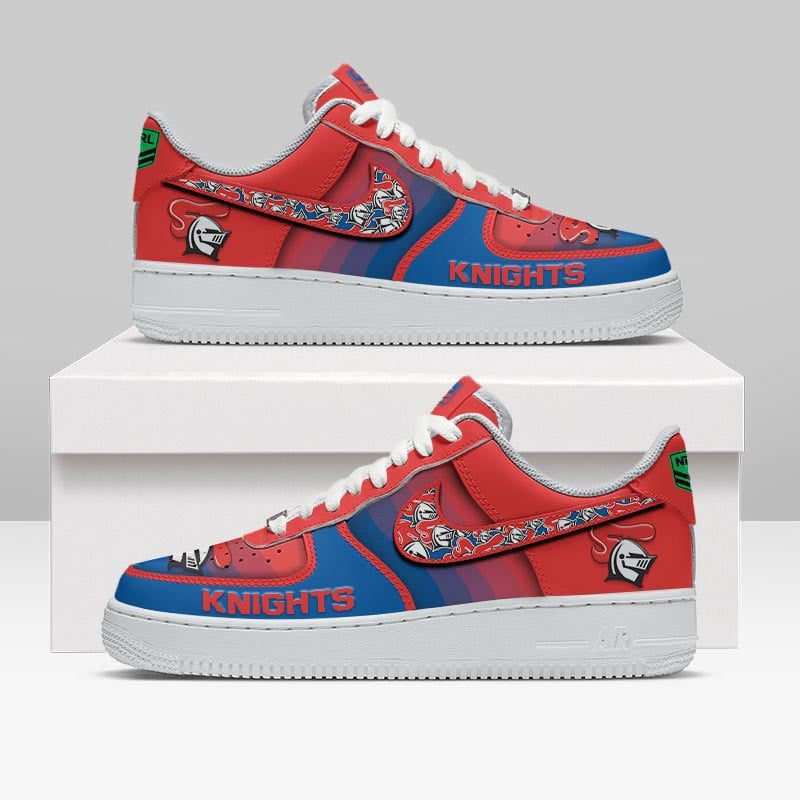 Newcastle Knights Sports Air Force 1 Sneakers Shoes For Men And Women Newcastle Knights Sports Air Force 1 Sneakers Shoes For Men And Women