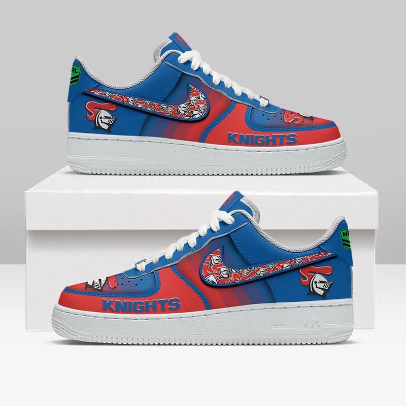 Newcastle Knights Sports Air Force 1 Sneakers Shoes For Men And Women Newcastle Knights Sports Air Force 1 Sneakers Shoes For Men And Women