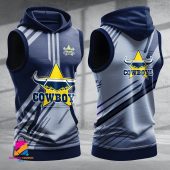 North Queensland Cowboys Hooded Tank Top Gift For Fans