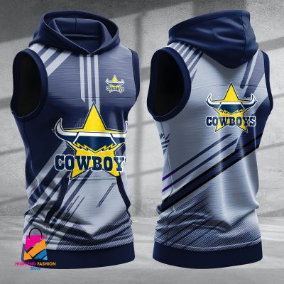 North Queensland Cowboys Hooded Tank Top Gift For Fans North Queensland Cowboys Hooded Tank Top Gift For Fans