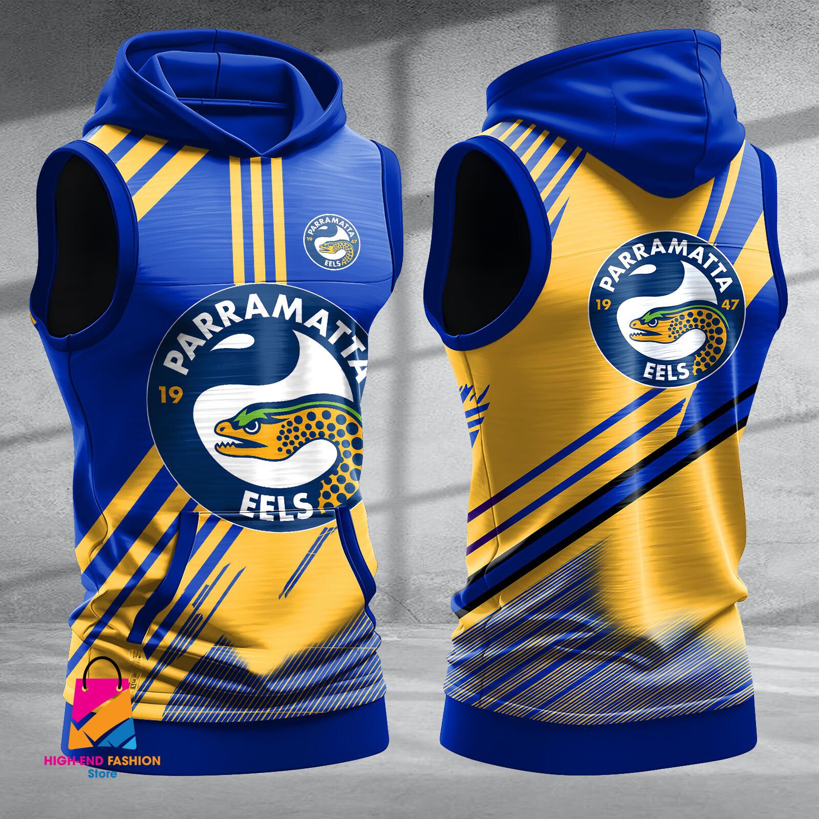Parramatta Eels Hooded Tank Top Gift For Fans Parramatta Eels Hooded Tank Top Gift For Fans