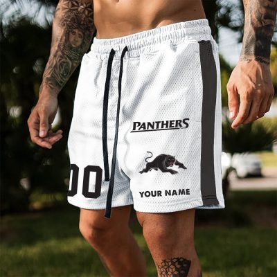 Penrith Panthers Custom Name And Number Short Pants Gift For Fans