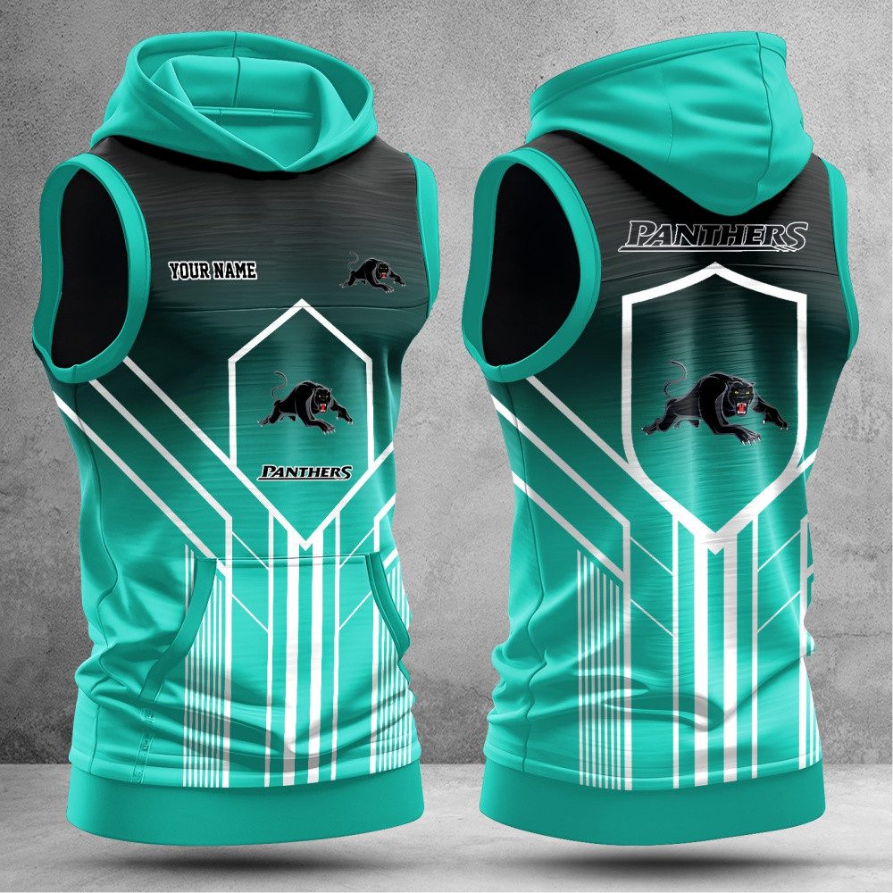 Penrith Panthers Hooded Tank Top Gift For Fans Penrith Panthers Hooded Tank Top Gift For Fans