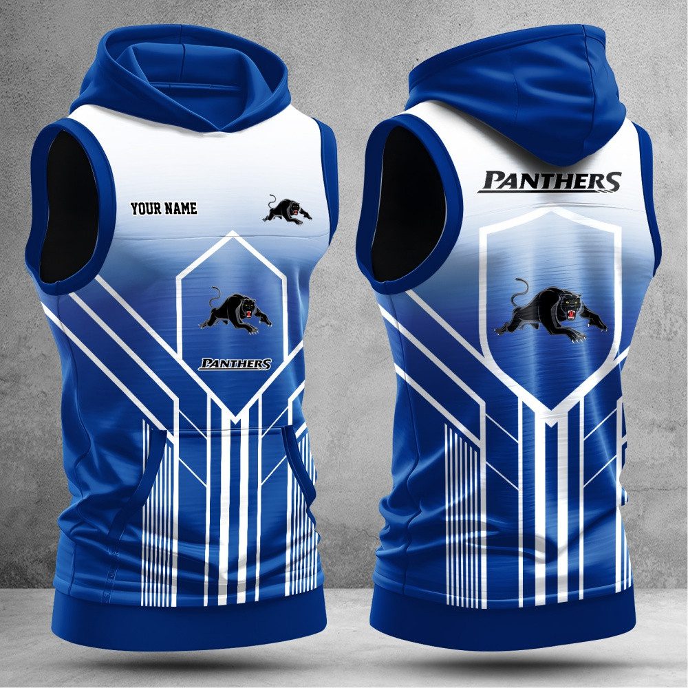 Penrith Panthers Hooded Tank Top Gift For Fans Penrith Panthers Hooded Tank Top Gift For Fans