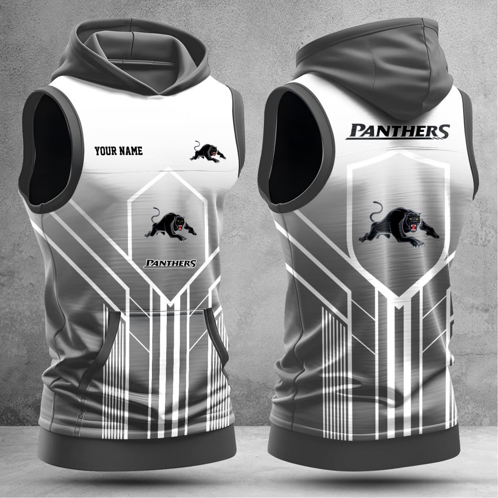 Penrith Panthers Hooded Tank Top Gift For Fans Penrith Panthers Hooded Tank Top Gift For Fans