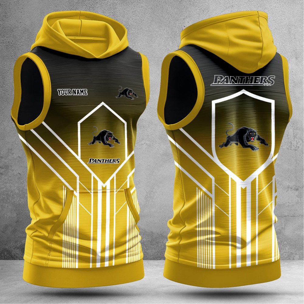 Penrith Panthers Hooded Tank Top Gift For Fans Penrith Panthers Hooded Tank Top Gift For Fans
