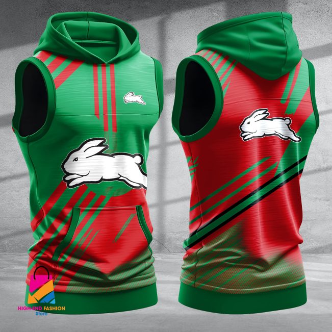 South Sydney Rabbitohs Hooded Tank Top Gift For Fans
