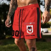 Auspiritmerch St George Illawarra Dragons Custom Name And Number Short Pants Gift For Fans 4wgaa.jpg - demo10