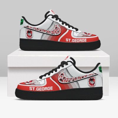 St. George Illawarra Dragons Sports Air Force 1 Sneakers Shoes For Men And Women