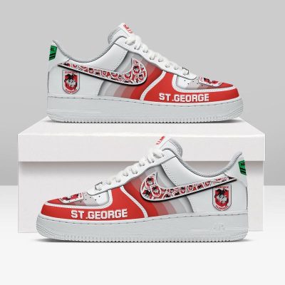 St. George Illawarra Dragons Sports Air Force 1 Sneakers Shoes For Men And Women