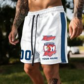 Sydney Roosters Custom Name And Number Short Pants Gift For Fans