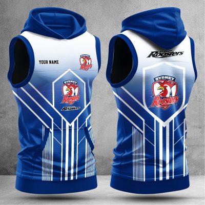 Sydney Roosters Hooded Tank Top Gift For Fans