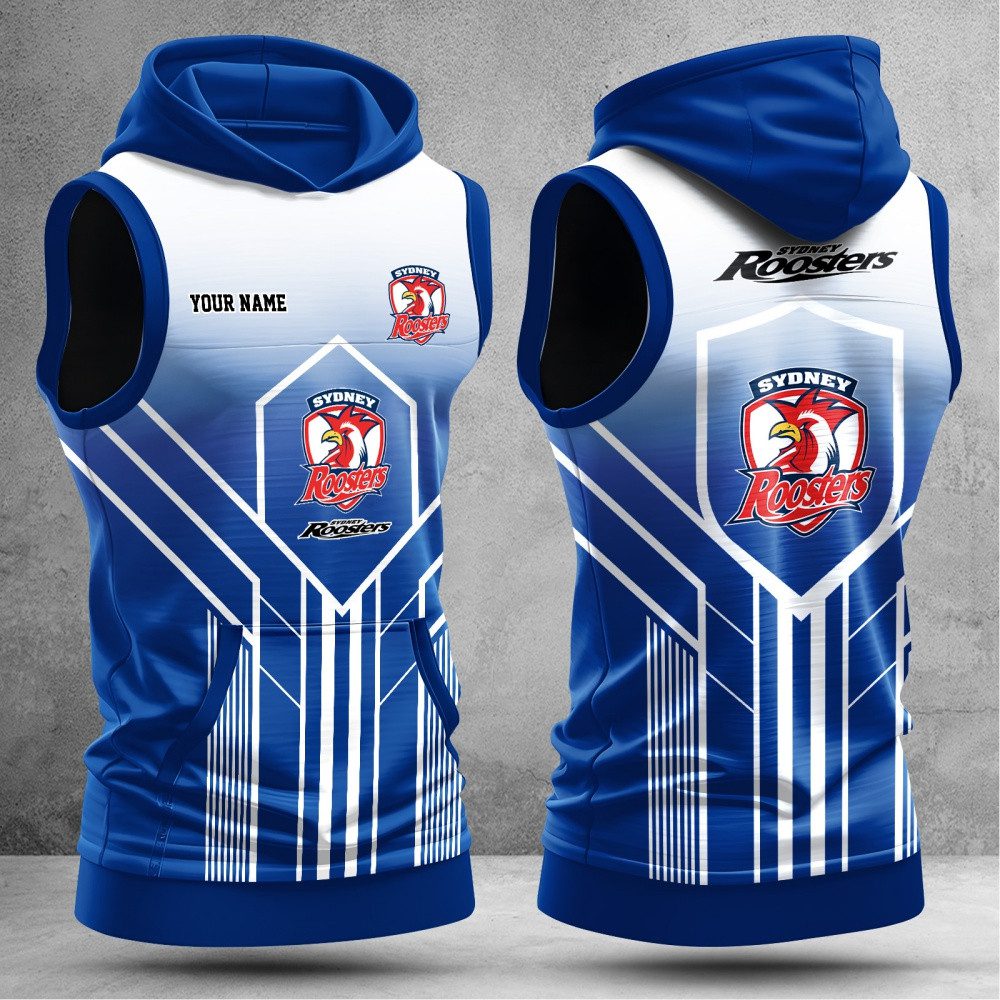 Sydney Roosters Hooded Tank Top Gift For Fans Sydney Roosters Hooded Tank Top Gift For Fans