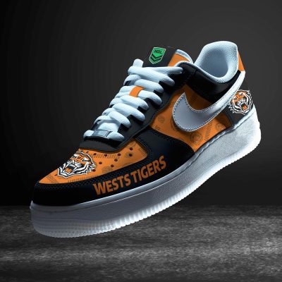 Wests Tigers Sports Air Force 1 Sneakers Shoes For Men And Women
