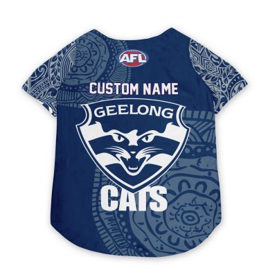 Geelong Cats Personalized Pet Baseball Jersey Gift For Fans