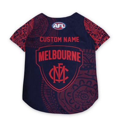Melbourne Demons Personalized Pet Baseball Jersey Gift For Fans