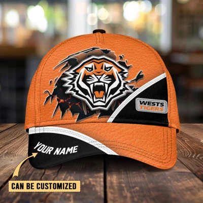 Wests Tigers Sports Personalized Classic Cap Gift For Fans