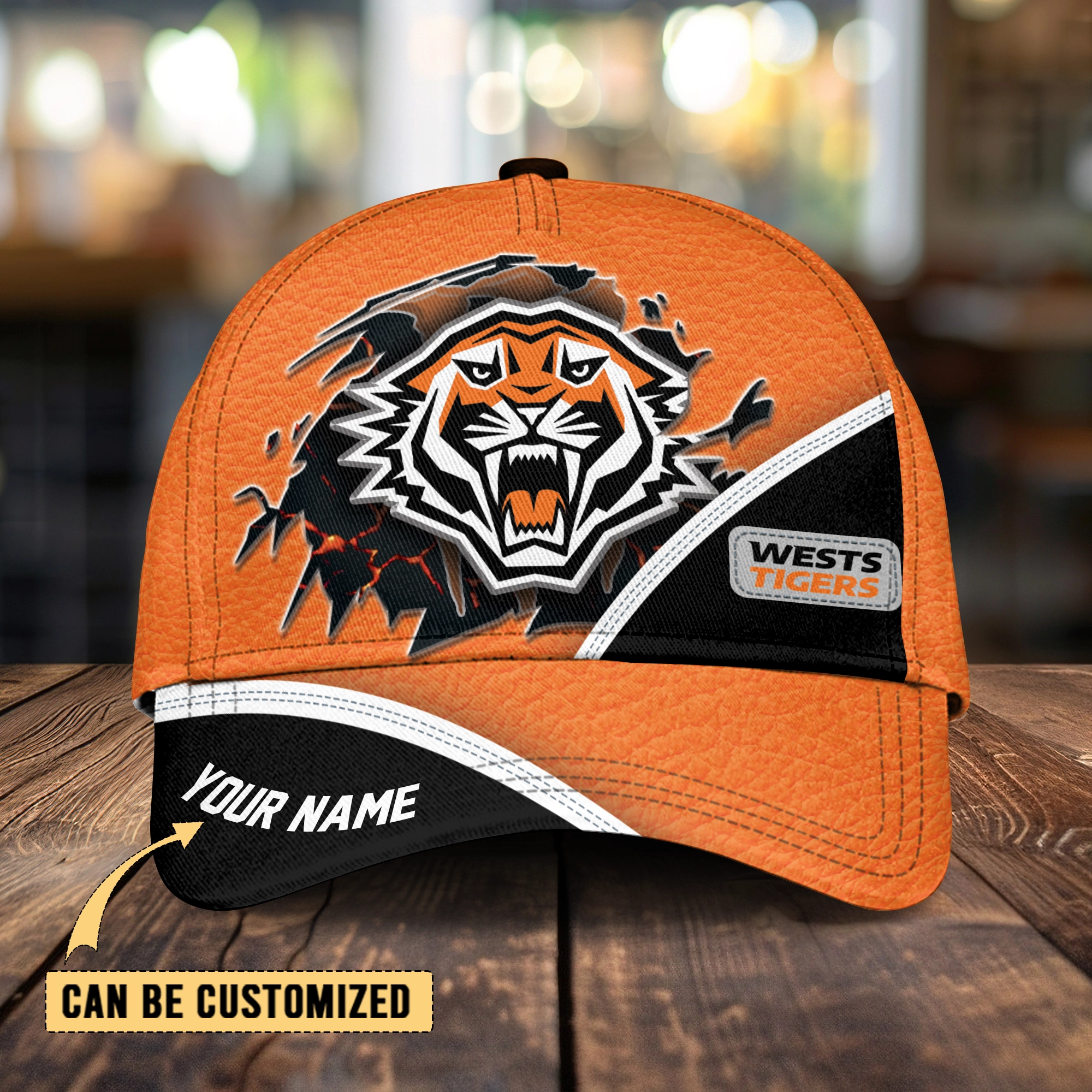 Wests Tigers Sports Personalized Classic Cap Gift For Fans Wests Tigers Sports Personalized Classic Cap Gift For Fans