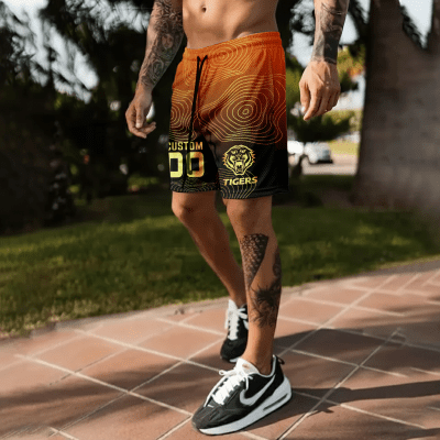 Wests Tigers Personalized Short Pants Gift For Fans