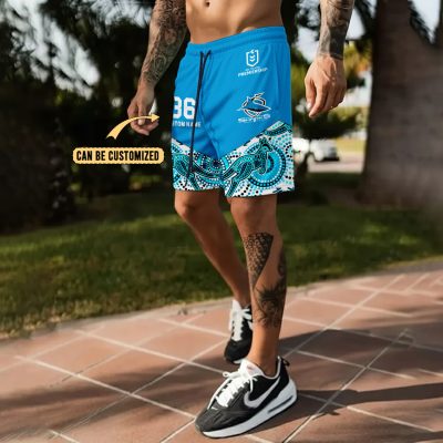 Cronulla-Sutherland Sharks Personalized Short Pants Gift For Fans