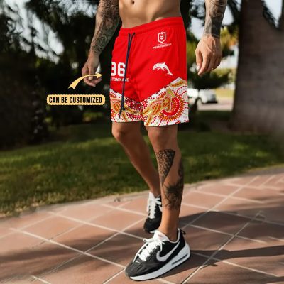 Dolphins Personalized Short Pants Gift For Fans