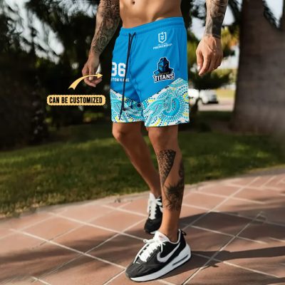 Gold Coast Titans Personalized Short Pants Gift For Fans
