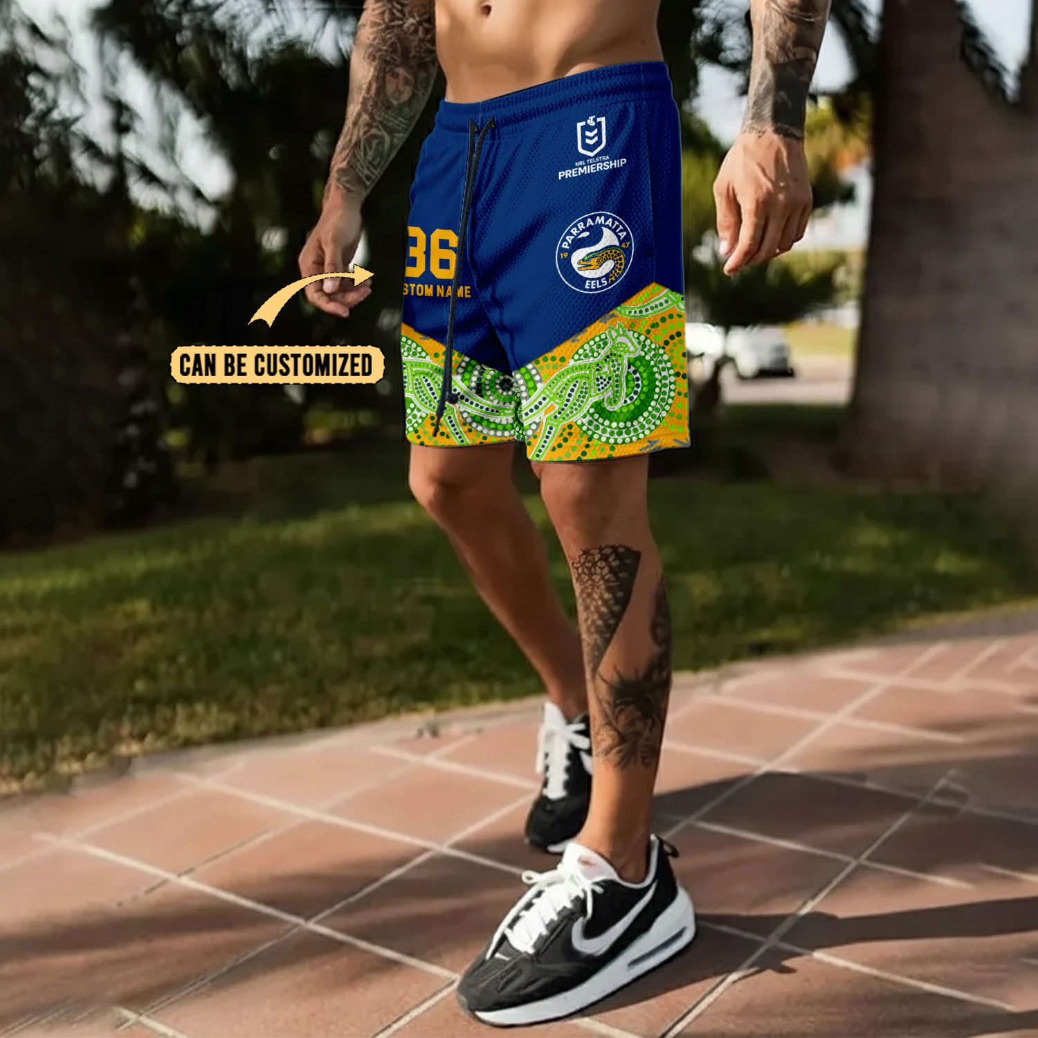 Parramatta Eels Personalized Short Pants Gift For Fans Parramatta Eels Personalized Short Pants Gift For Fans