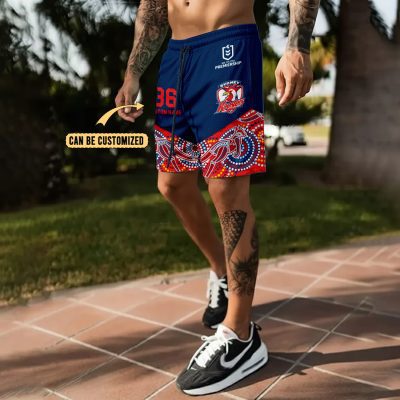 Sydney Roosters Personalized Short Pants Gift For Fans