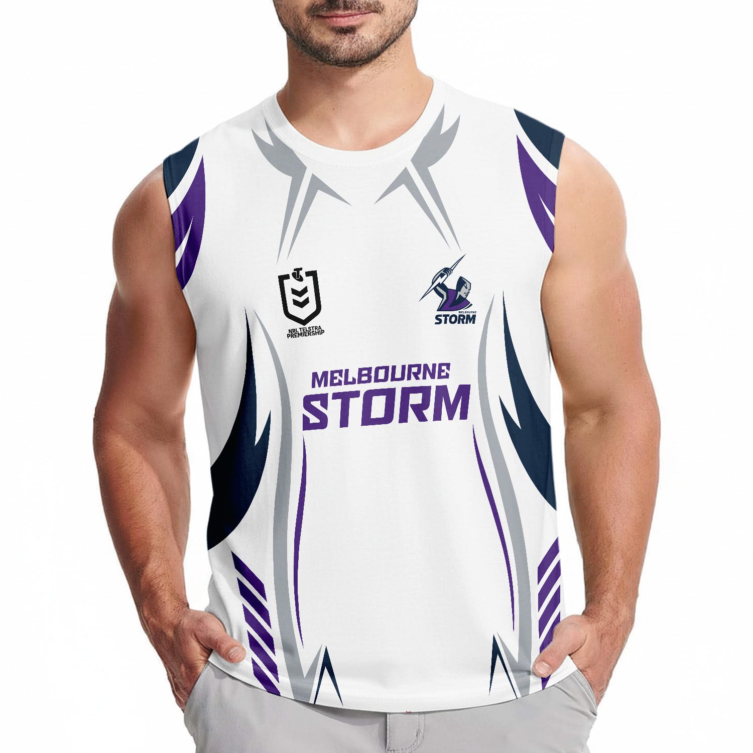 Melbourne Storm Personalized Tank Top Gift For Fans Melbourne Storm Personalized Tank Top Gift For Fans