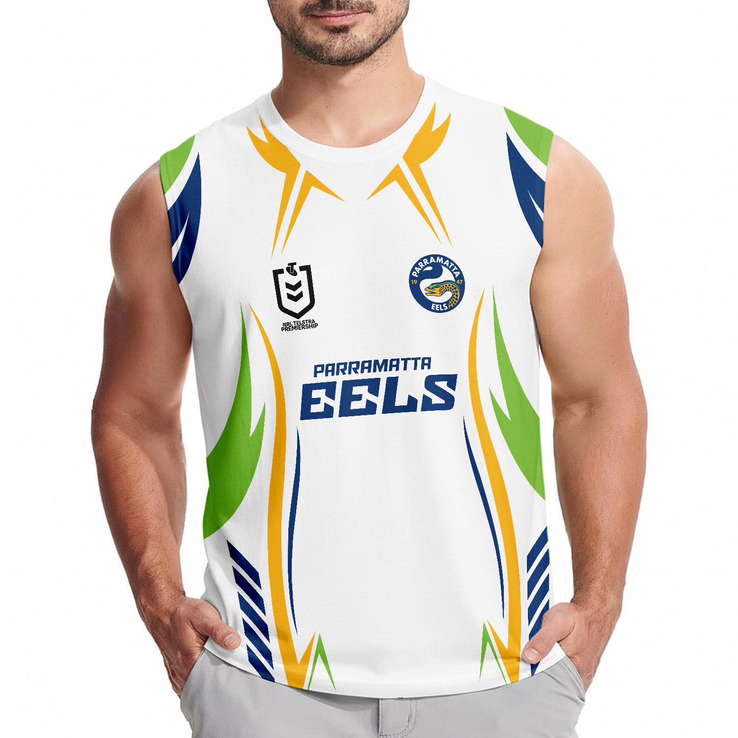 Parramatta Eels Personalized Tank Top Gift For Fans Parramatta Eels Personalized Tank Top Gift For Fans