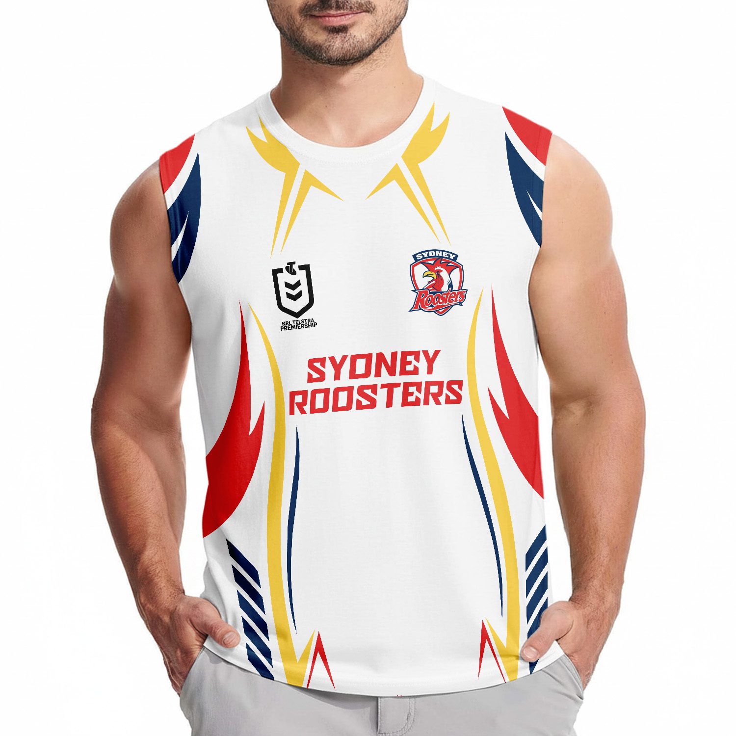 Sydney Roosters Personalized Tank Top Gift For Fans Sydney Roosters Personalized Tank Top Gift For Fans