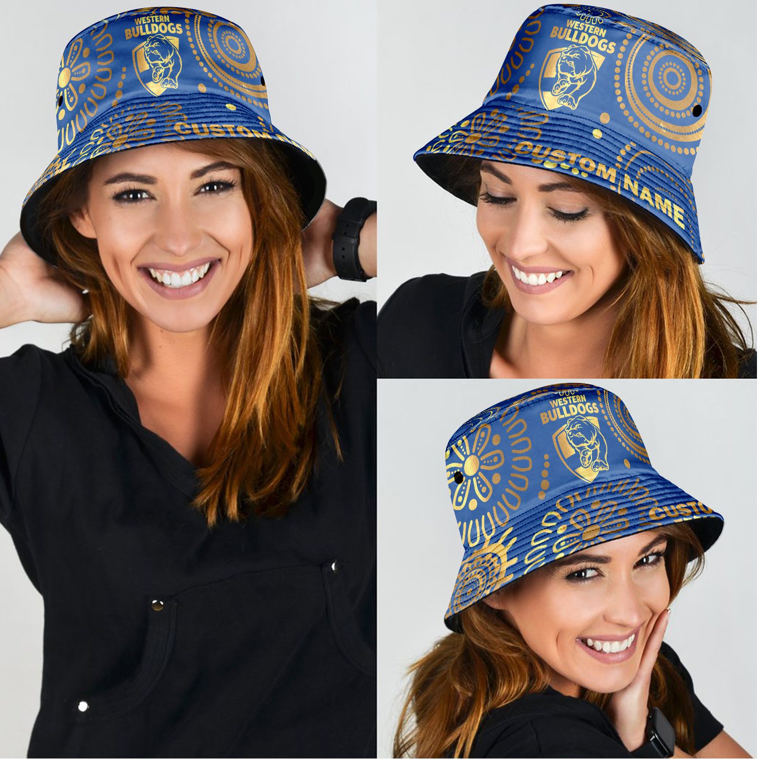 Western Bulldogs Sports Personalized Bucket Hat Gift For Fans Western Bulldogs Sports Personalized Bucket Hat Gift For Fans