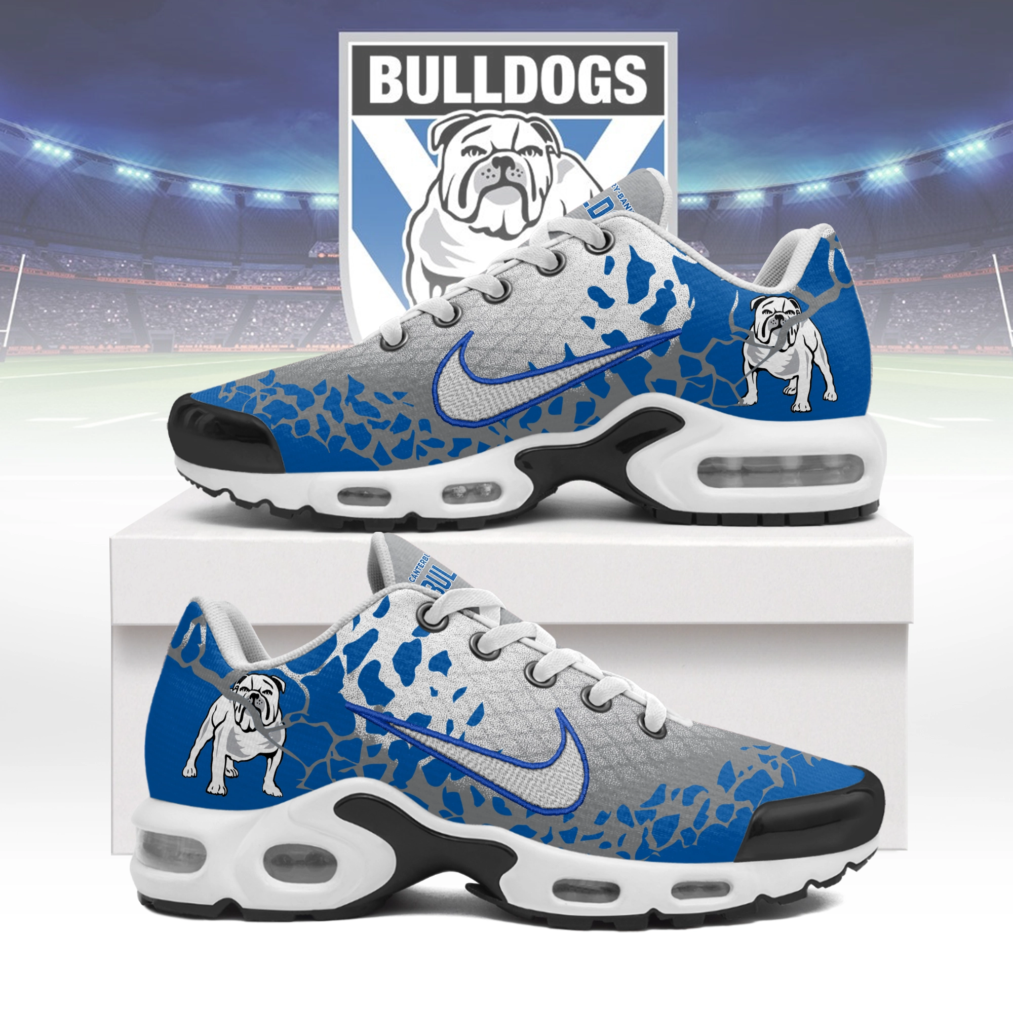 Canterbury-Bankstown Bulldogs Sports Air Max Plus Sneakers For Men And Women Canterbury-Bankstown Bulldogs Sports Air Max Plus Sneakers For Men And Women