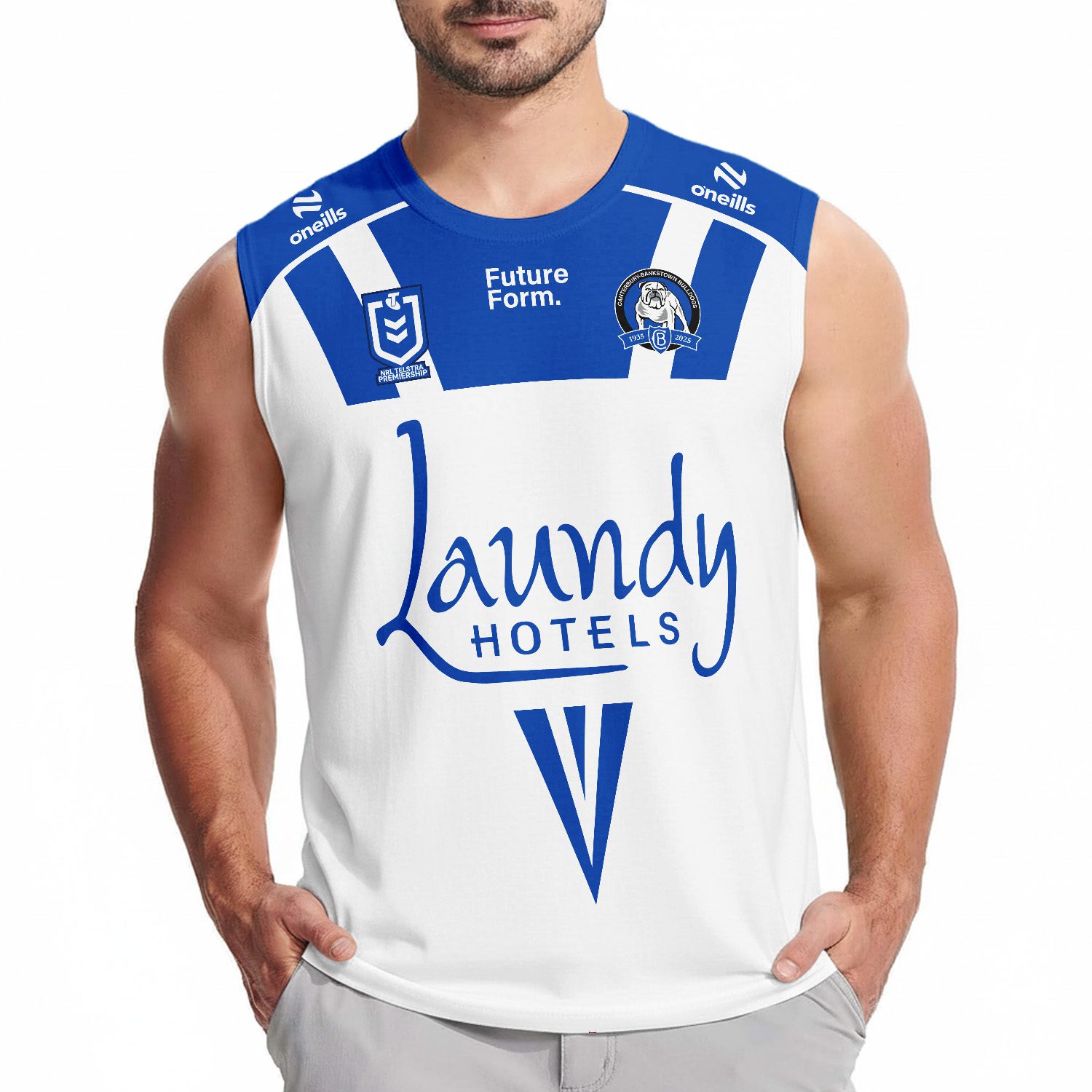 Canterbury-Bankstown Bulldogs Personalized Tank Top Gift For Fans Canterbury-Bankstown Bulldogs Personalized Tank Top Gift For Fans