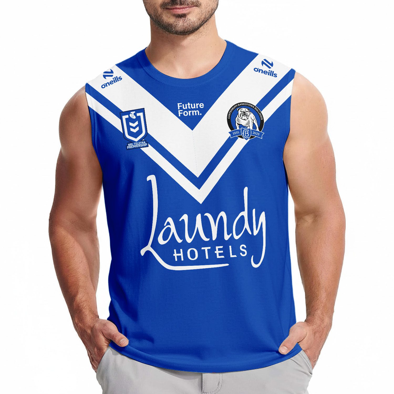 Canterbury-Bankstown Bulldogs Personalized Tank Top Gift For Fans Canterbury-Bankstown Bulldogs Personalized Tank Top Gift For Fans