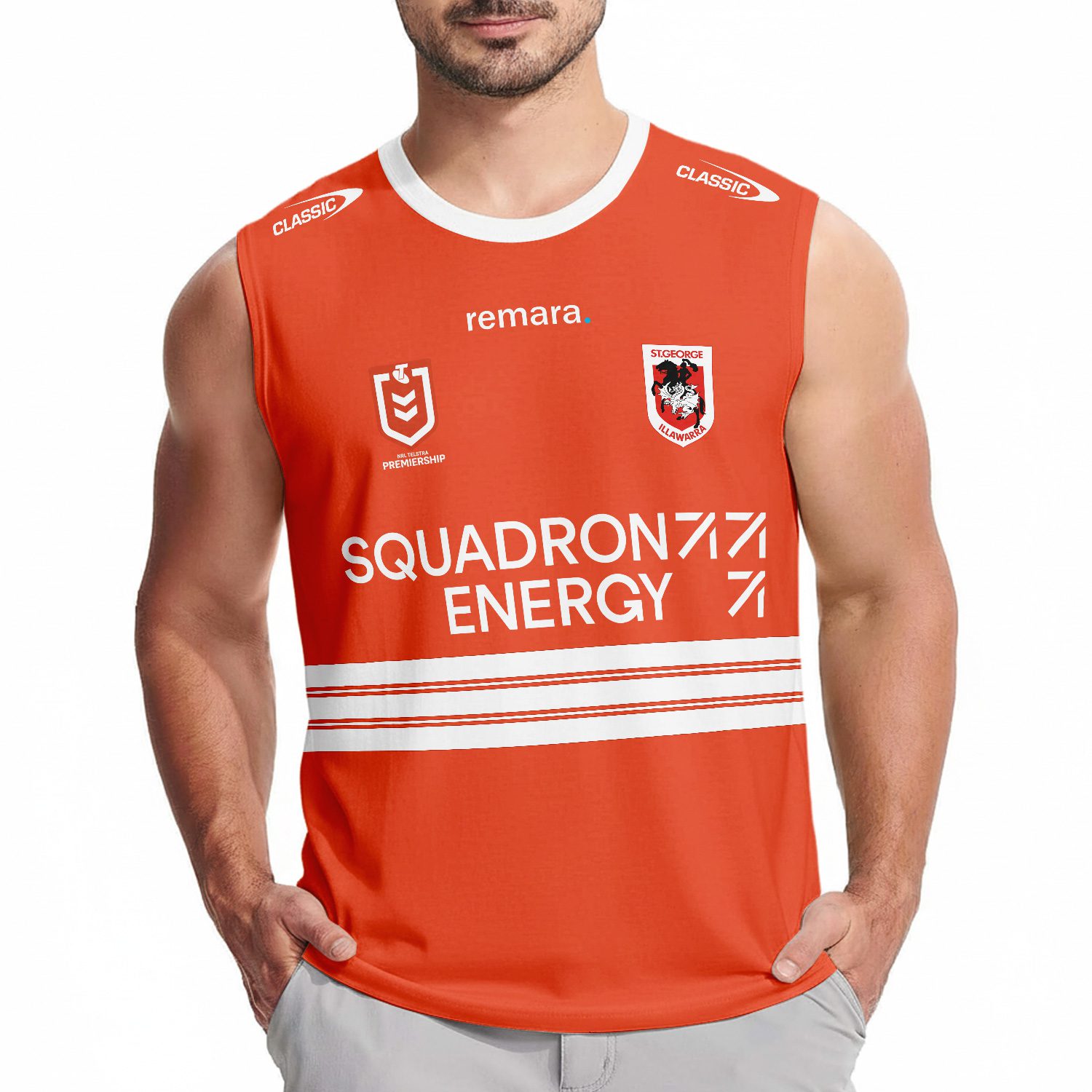 St. George Illawarra Dragons Personalized Tank Top Gift For Fans St. George Illawarra Dragons Personalized Tank Top Gift For Fans