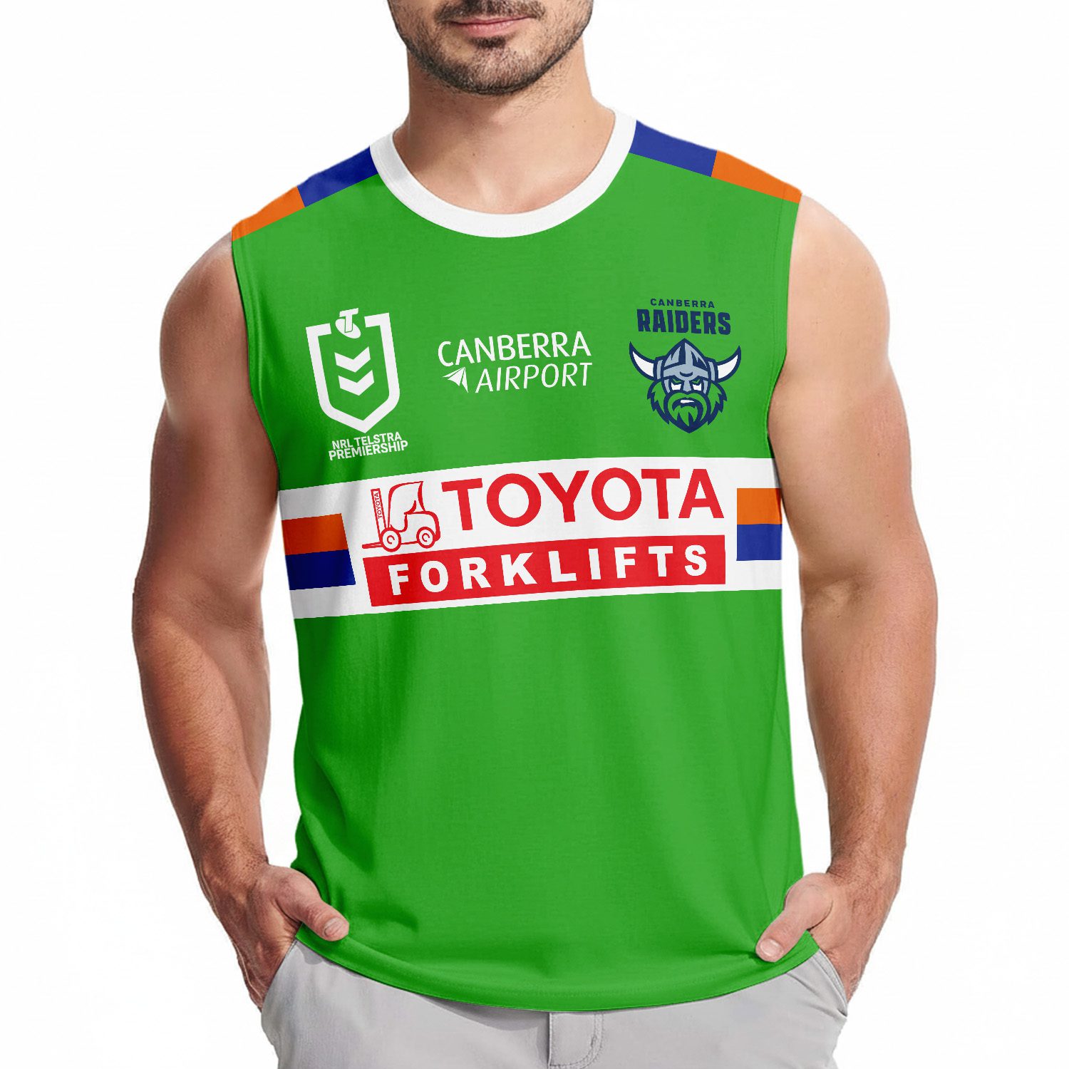 Canberra Raiders Personalized Tank Top Gift For Fans Canberra Raiders Personalized Tank Top Gift For Fans
