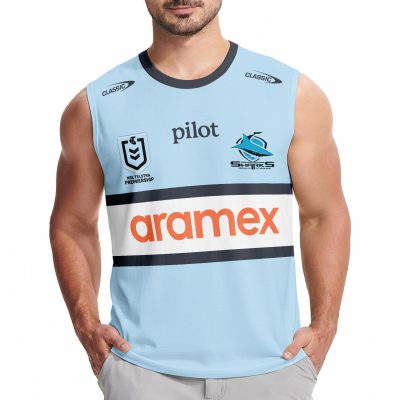 Cronulla-Sutherland Sharks Personalized Tank Top Gift For Fans