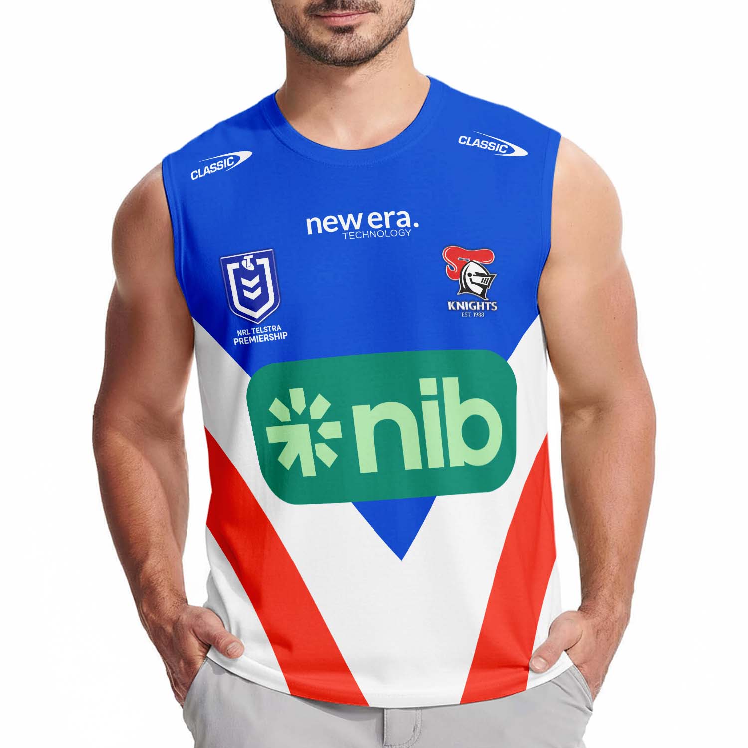 Newcastle Knights Personalized Tank Top Gift For Fans Newcastle Knights Personalized Tank Top Gift For Fans