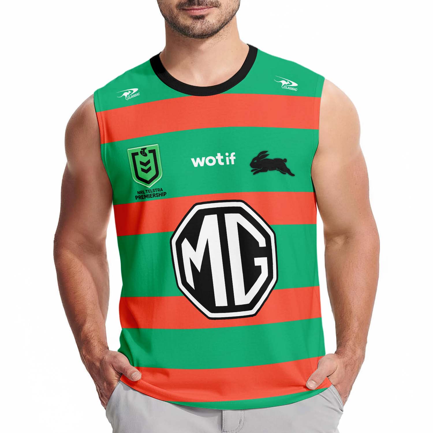 South Sydney Rabbitohs Personalized Tank Top Gift For Fans South Sydney Rabbitohs Personalized Tank Top Gift For Fans