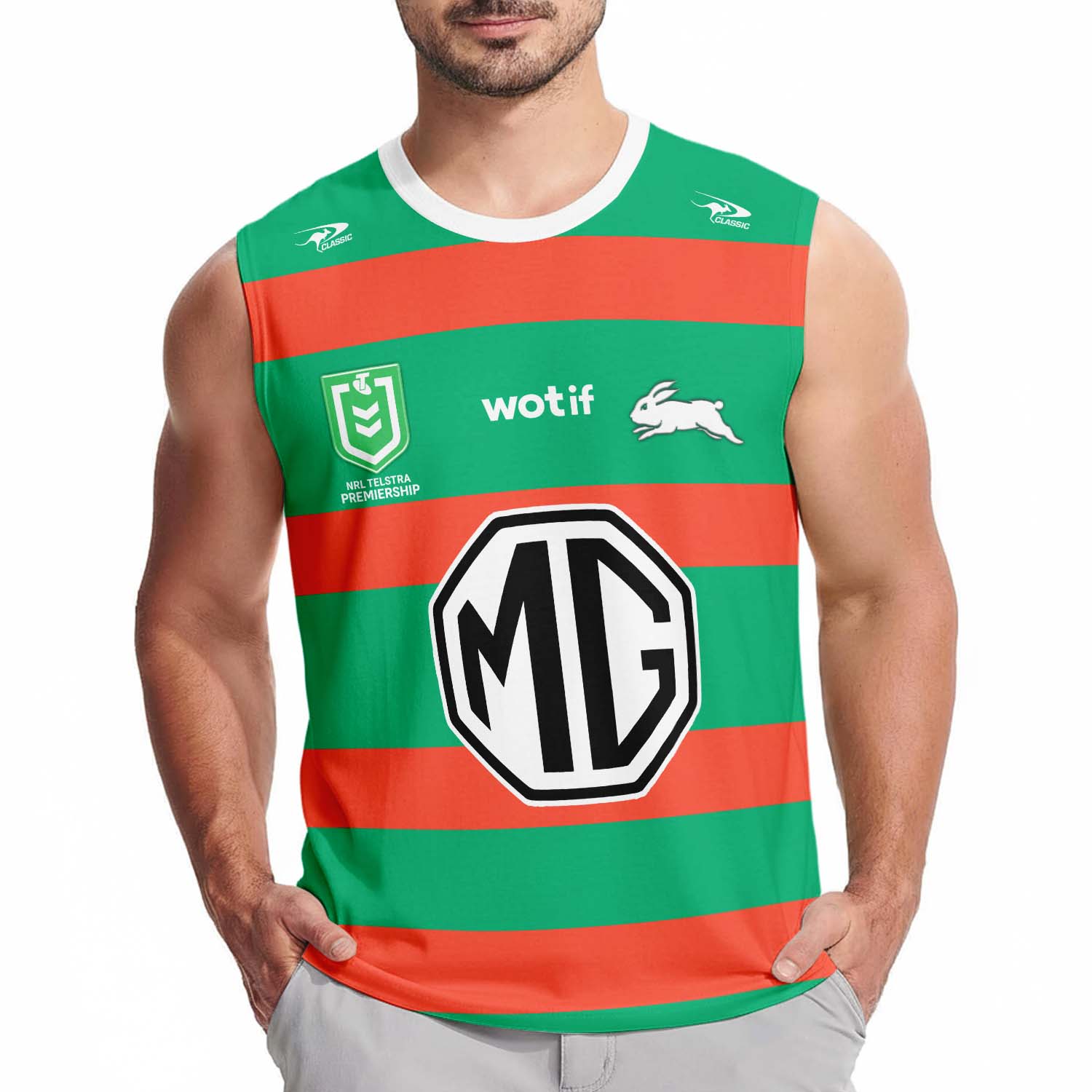 South Sydney Rabbitohs Personalized Tank Top Gift For Fans South Sydney Rabbitohs Personalized Tank Top Gift For Fans