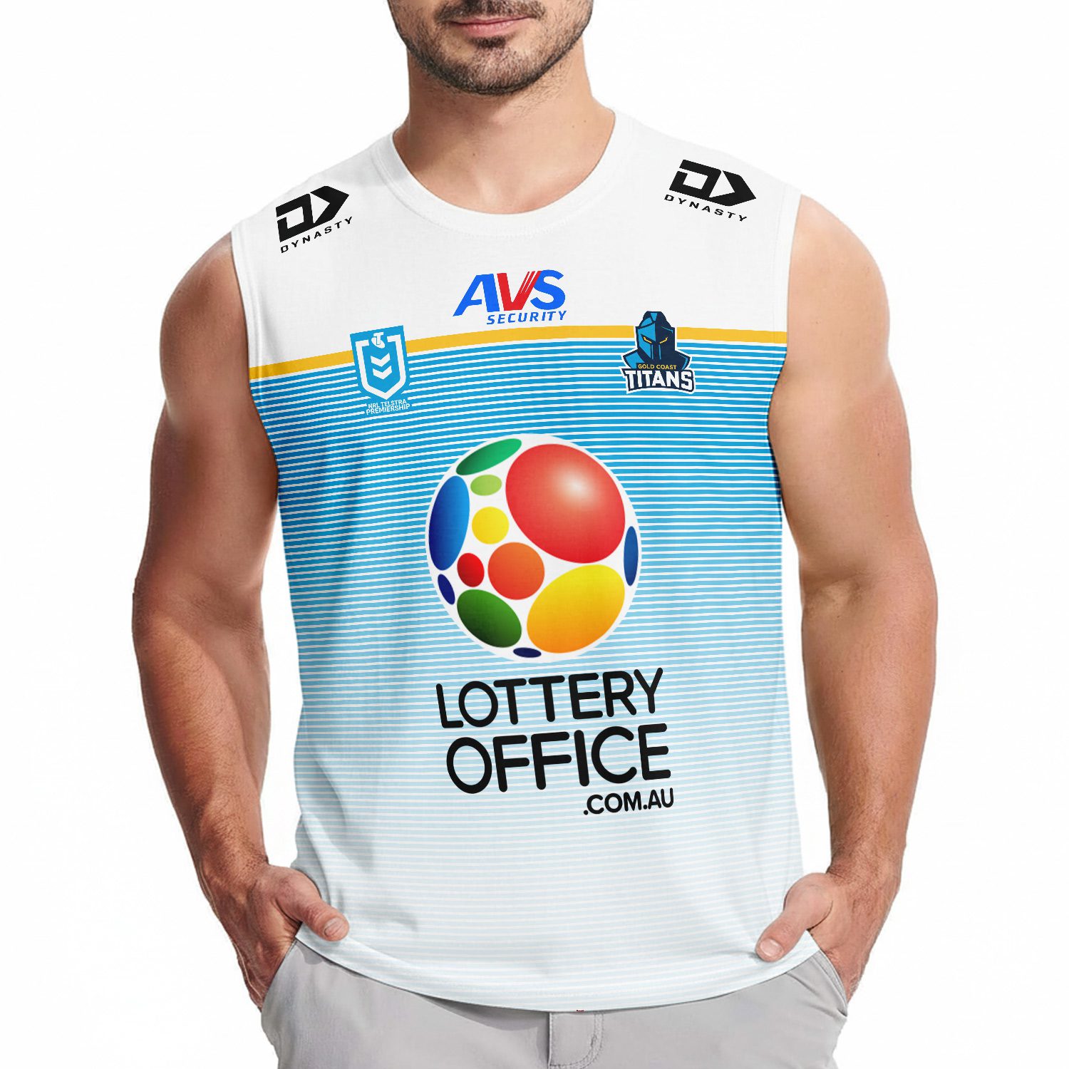 Gold Coast Titans Personalized Tank Top Gift For Fans Gold Coast Titans Personalized Tank Top Gift For Fans