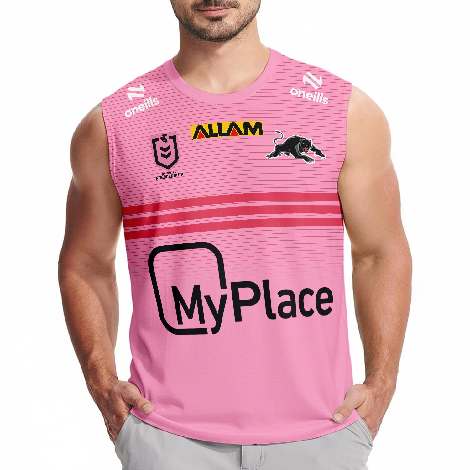 Penrith Panthers Personalized Tank Top Gift For Fans Penrith Panthers Personalized Tank Top Gift For Fans