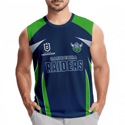 Canberra Raiders Personalized Tank Top Gift For Fans
