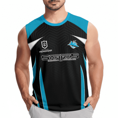 Cronulla-Sutherland Sharks Personalized Tank Top Gift For Fans