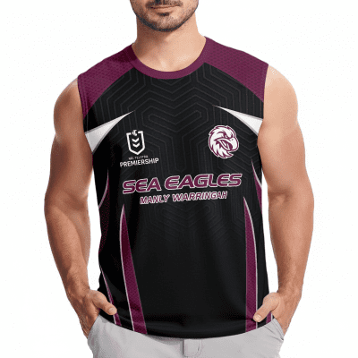 Manly Warringah Sea Eagles Personalized Tank Top Gift For Fans