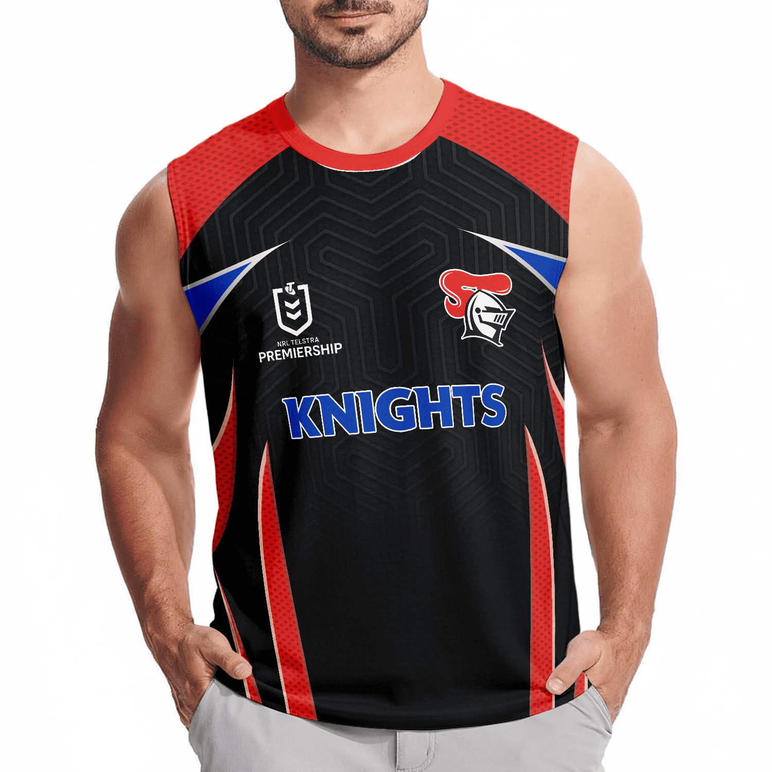 Newcastle Knights Personalized Tank Top Gift For Fans Newcastle Knights Personalized Tank Top Gift For Fans