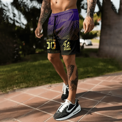 Melbourne Storm Personalized Short Pants Gift For Fans