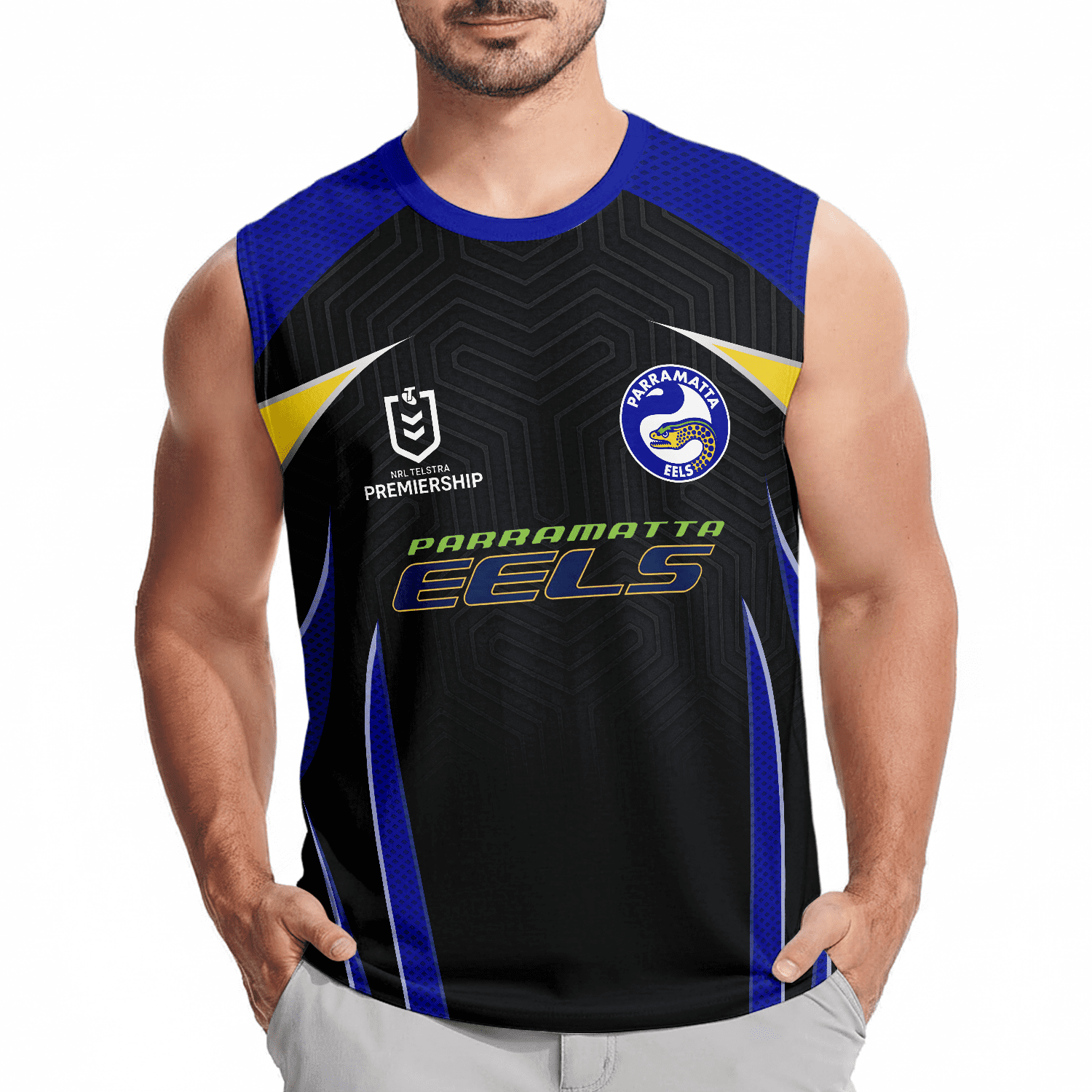 Parramatta Eels Personalized Tank Top Gift For Fans Parramatta Eels Personalized Tank Top Gift For Fans